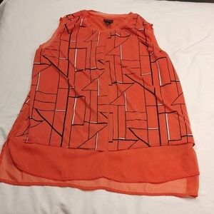 Worthington women's large sized sleeveless top